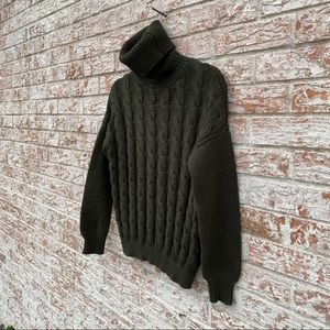 Faithfull the Brand-Cable Knit Cotton Sweater
